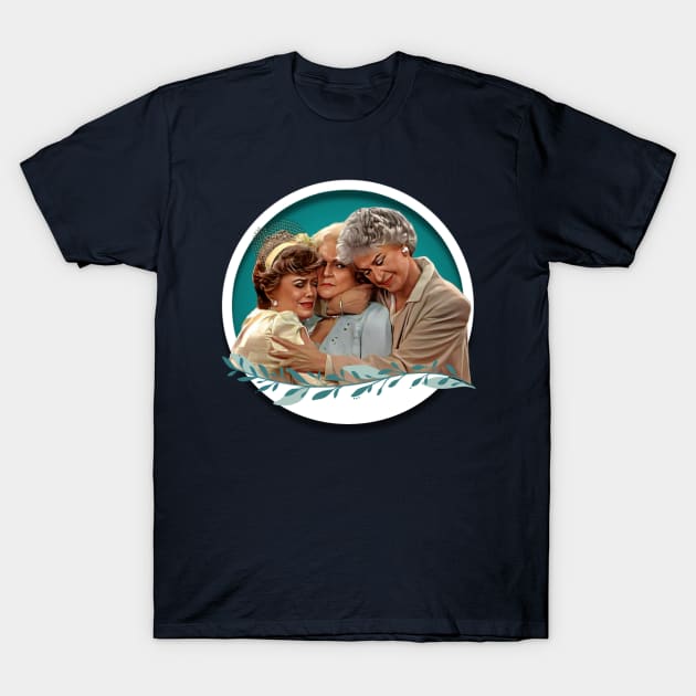 Golden Girls Hugging T-Shirt by Zbornak Designs